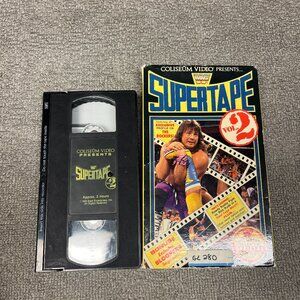 WWF Supertape 2 VHS Coliseum Video 1990 Hulk Hogan Ultimate Warrior WWE Classic